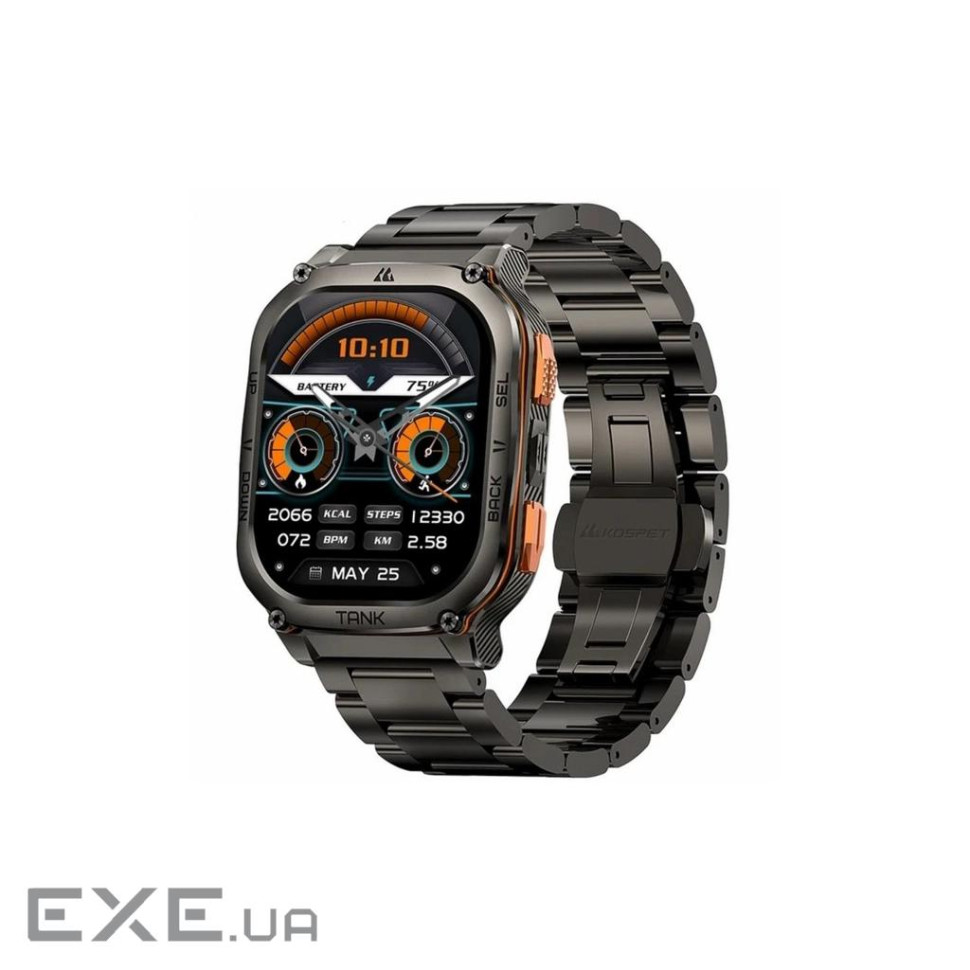 Смарт-годинник KOSPET Tank M3 ULTRA SE BLACK (6974958251088)