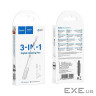 Набір для очищення гаджетів Hoco UT1 3 в 1, White