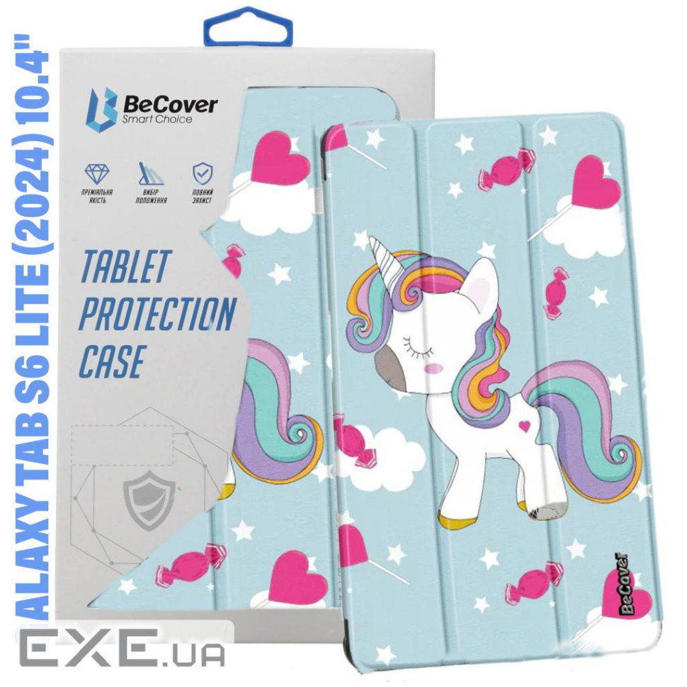 Чохол до планшета BeCover Smart Case Samsung Tab S6 Lite (2024) 10.4" P620/P625/P627 Unicorn (710835)