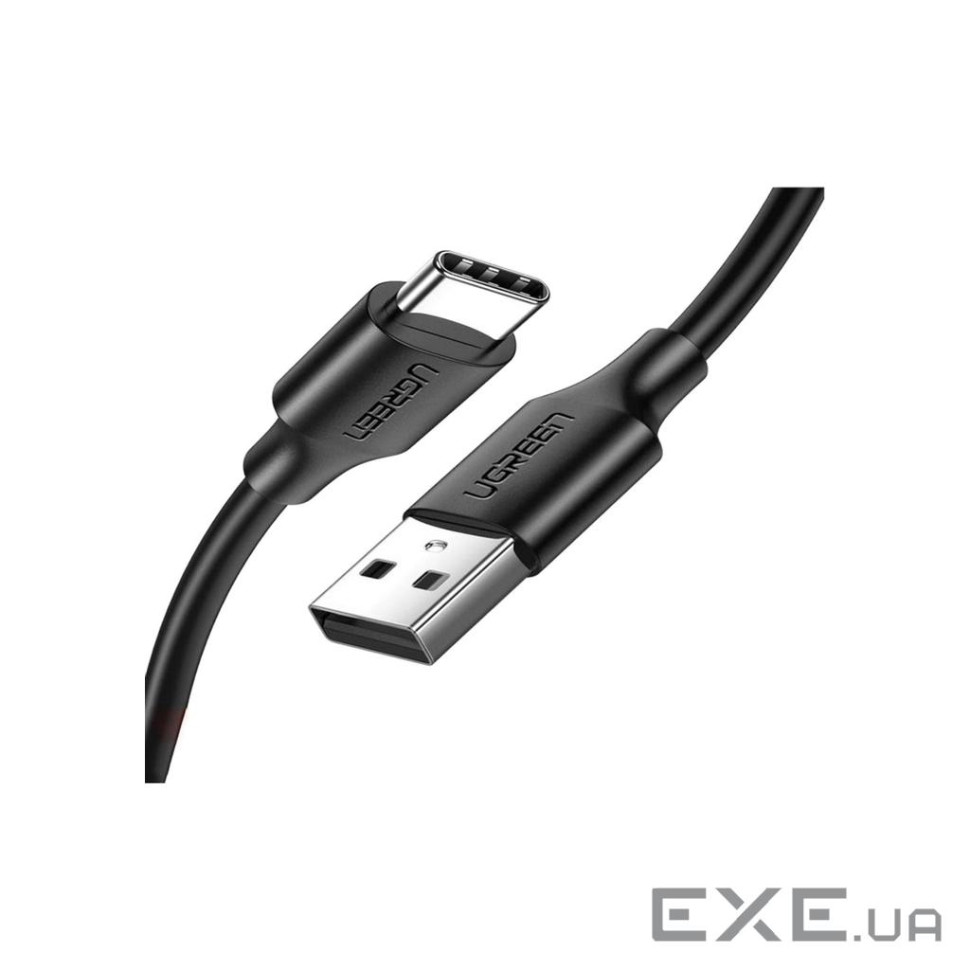 Дата кабель USB 2.0 AM to USB-C 0.25m 3A US287 black Ugreen (60114)