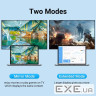 Кабель мультимедійний HDMI M to HDMI F 1.0m 4K60Hz black Vention (VAA-B06-B100)