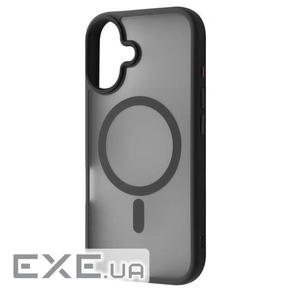 Чохол WAVE Matte Insane Case with Magnetic Ring iPhone 16 Plus black (59343 black)