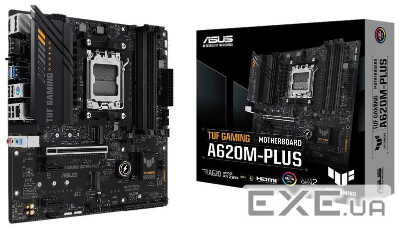 Материнська плата ASUS TUF GAMING A620M-PLUS