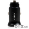 Зарядний пристрій Vinga 40W PD 2xUSB-C (20W+20W) Car Charger (VCPCCCC40)