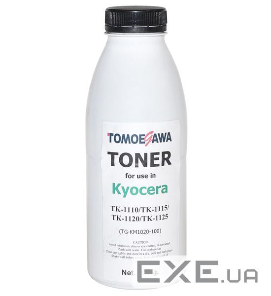 Тонер KYOCERA TK-1110/TK-1115/TK-1120/TK-1125, 100г Tomoegawa (TG-KM1020-100)