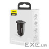 Зарядний пристрій Baseus Grain Pro Car Charger (Dual USB 4.8A ) USB Black (CCALLP-01)