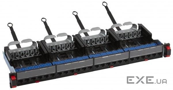 Патч-панель Legrand LSC3 19" 1U, 24 порти, 6 UTP в зборі (033760) (033760)