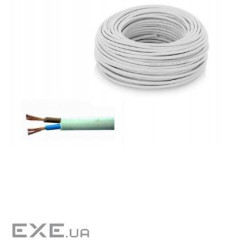 Кабель Одескабель ПВСм 2 * 6,0 ціна за метр (бух.100м) білий (5280 100м)