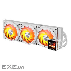 Система охолодження для компютерного процесора DE360 WHITE DARK FLASH