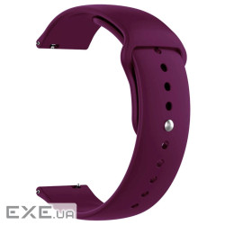 Ремінець до смарт-годинника Armorstandart Silicone Watch Strap 20mm Marsala (ARM60520)