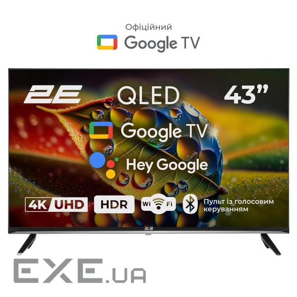 Телевізор 2E 43" QLED 4K 43A77Q (2E-43A77Q)