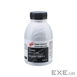 Тонер OKI Universal Okidata 3 Glossy 100г black фасовка Static Control (OKIUNIV3-100B-K-P)
