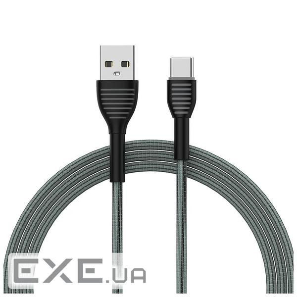 Дата кабель USB 2.0 AM to USB-C 1.0m ColorWay (CW-CBUC041-GR)