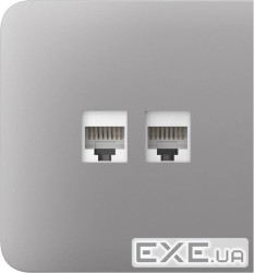Бічна панель для вбудованої розетки Ajax SideCover (LAN) Fog (SideCover (LAN) Fog бічна)
