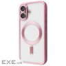 Чехол Metal Matte Case with Magnetic Ring iPhone 17 pink (65176 pink)