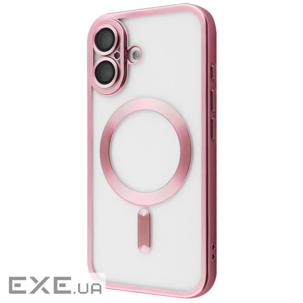 Чехол Metal Matte Case with Magnetic Ring iPhone 17 pink (65176 pink)