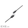 Дата кабель USB 2.0 AM to USB-C 1.2m 3A TPE black Acefast (6974316283812)