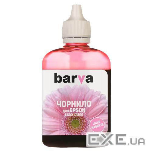 Чорнило Barva Epson L800, L805, L810, L850, L1800, Light Magenta, 90 мл (I-BAR-E-L800-090-LM)
