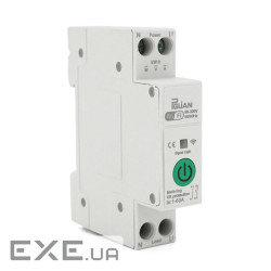 WI-FI вимикач-реле на DIN рейку 63А з вимірюванням струму та напруги, захистом від (WI-FI / VR63A+P) (WI-FI / VR63A+P)