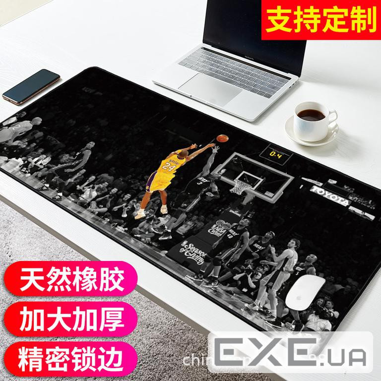 Коврик 300*800 тканинний ''Kobe Bryant'' з боковою прошивкою, товщина 3 мм , (KB383)