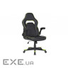 Ігрове крісло 2E GAMING HEBI Black/Green (2E-GC-HEB-BK)