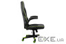 Ігрове крісло 2E GAMING HEBI Black/Green (2E-GC-HEB-BK)