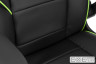 Ігрове крісло 2E GAMING HEBI Black/Green (2E-GC-HEB-BK)