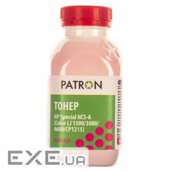 Тонер HP CLJ 1500/3000/4600/CP1215) MAGENTA 50г Patron (HCS-A-M-050)