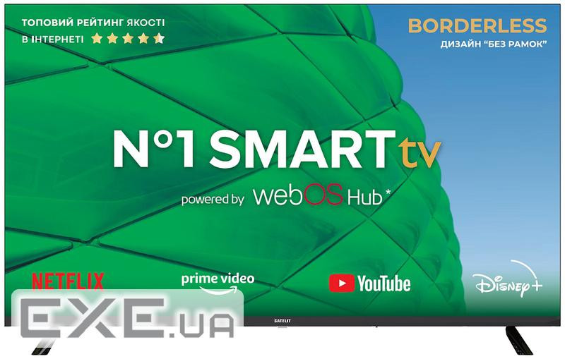 Телевізор SATELIT 43" LED 4K 43U8200WS