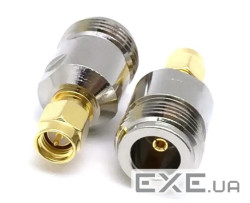 Перехідник SMA Male - N Type Female (SMA тато, штекер-N Type мама, гніздо) ціна за 1 шт (YT42297)