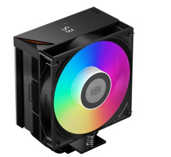 Кулер для процесора PcCooler RT400 Digital ARGB, Black, алюміній/мідь, 1x120 мм AR (RT400-BKAWYL-GL)