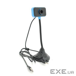 Вебкамера з гарнітурою MGLE, 1.3Mpx, пласт. корпус, Black, OEM (08237)