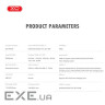 Зовн. акум. XO PR240 - 30000 mAh PD20W + QC22.5W with light (Чорний ) (PR240_Black)