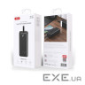 Зовн. акум. XO PR240 - 30000 mAh PD20W + QC22.5W with light (Чорний ) (PR240_Black)