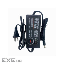 Імпульсний адаптер живлення з регулюванням напруги 3В-24В 5А штекер 5.5 / 2.5 довжина, (BPX-180-5A)