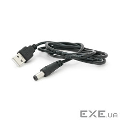 Кабель для планшета USB2.0(M)=> 5.5 / 2.5mm(M), 1м, Black, OEM, Q1000 (YT-AM-5.5 / 2.5B)