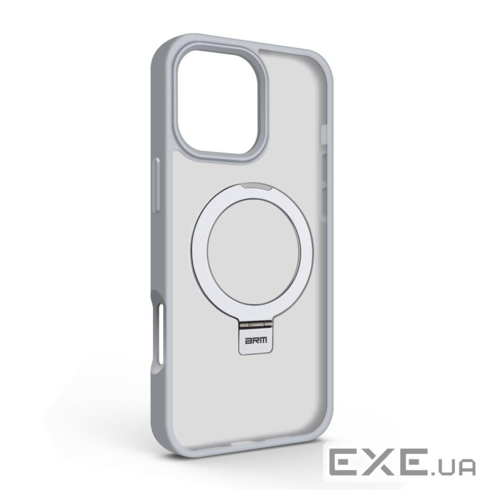 Чохол до мобільного телефона Armorstandart Unit Stand Apple iPhone 16 Pro Max Grey (ARM78738)