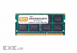 Оперативна пам'ять Dato SO-DIMM 4GB/1600 DDR3 (4GG2568D16L)