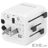 Перехідник Canyon Travel Adapter OnTour One EU/UK/US/AUS White (CNS-TA1005W)