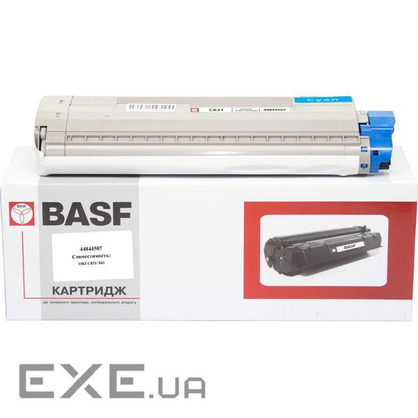 Тонер-картридж BASF OKI C831/841 Cyan, 44844507 (KT-44844507) (BASF-KT-44844507)