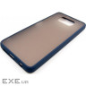 Чохол до мобільного телефона Dengos Matt POCO X3, blue (DG-TPU-MATT-69)