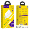 Мережевий зарядний пристрій HOCO C80A Rapido PD20W+QC3.0 charger set (Type-C TO Type (6931474740533)