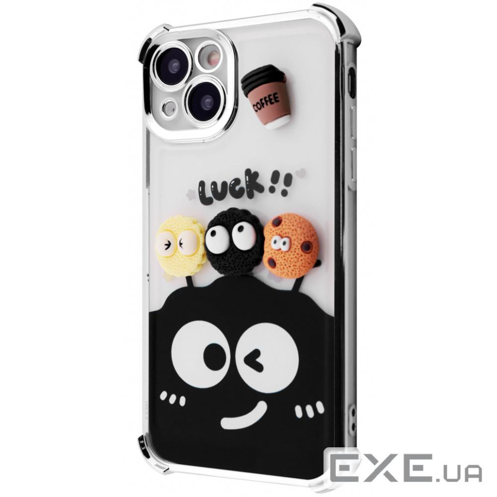 Чехол WAVE Winkie iPhone 13 silver/splash (64115 silver/splash)