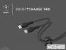 Кабель Belkin USB-C - USB-C, BRAIDED SILICONE, 1m, black (CAB011BT1MBK)