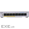 Комутатор мережевий Cisco CBS110-8PP-D-EU
