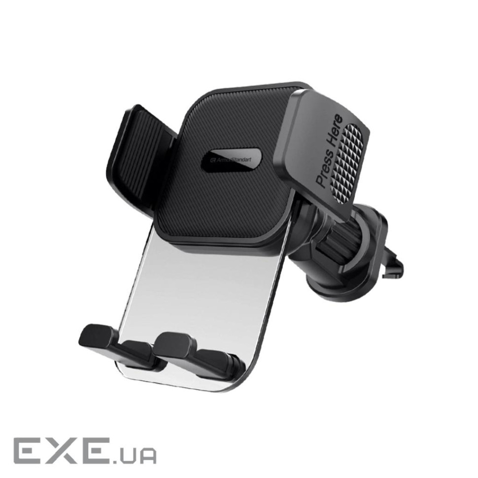 Універсальний автотримач Armorstandart SteadyGrip Airvent Black (ARM85338)
