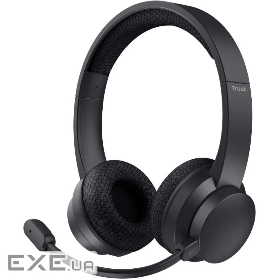 Навушники Trust Ayda Wireless ENC Black (25463)