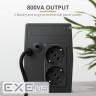 Джерело безперебійного живлення Trust Paxxon 800VA UPS 2 Outlets (23503_TRUST)
