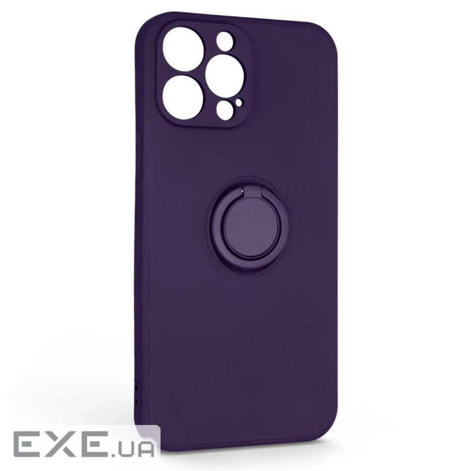Панель ArmorStandart Icon Ring для Apple iPhone 13 Pro Max Dark Purple (ARM68679)