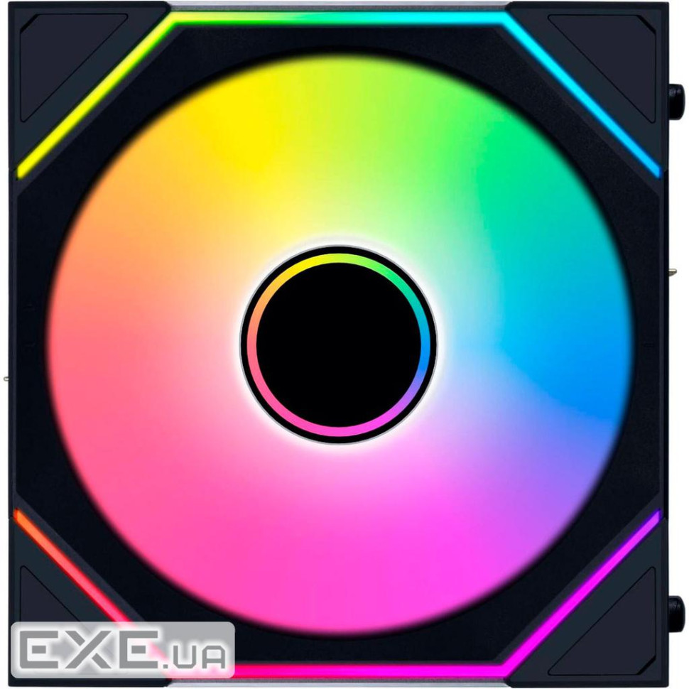 Повітряне охолодження для ПК LIAN LI Uni Fan SL-INF WIRELESS Reverse 120-1, Bla (G99.12RSLIN1W1B.00)